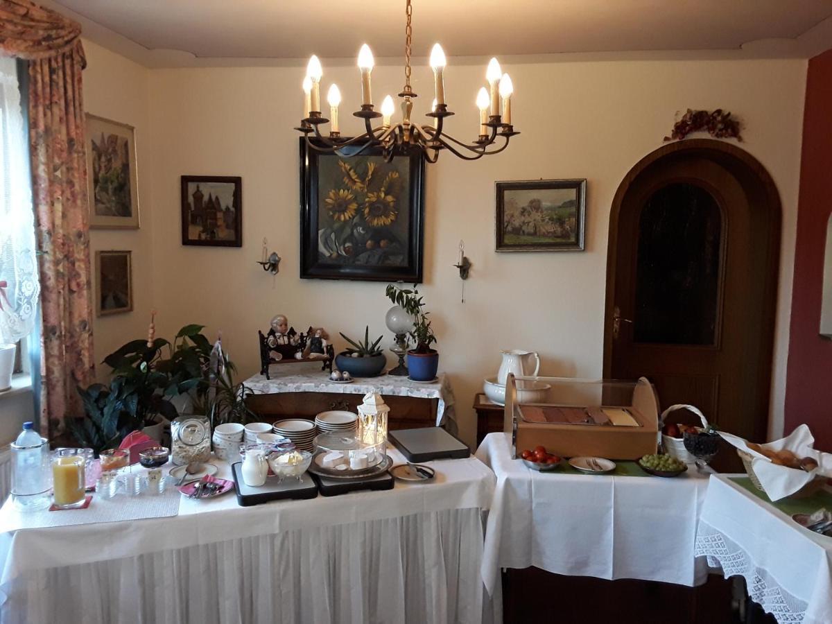 Gaestehaus "Gisela" Im Fuerstlichen Fischhaus Schillingsfürst Zewnętrze zdjęcie